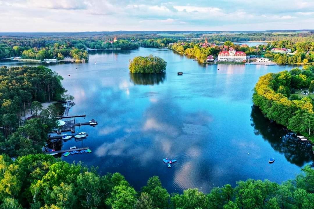 Lake Houselubniewice Domek Caloroczny Z Jacuzzi Blisko Jeziora Exterior foto